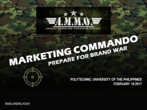 MARKETING COMMANDO_PUPMarketingTalk_2017